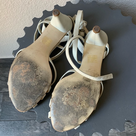 $50🔥Diesel light grey sandals size 8.5US or 39 - Picture 3 of 5